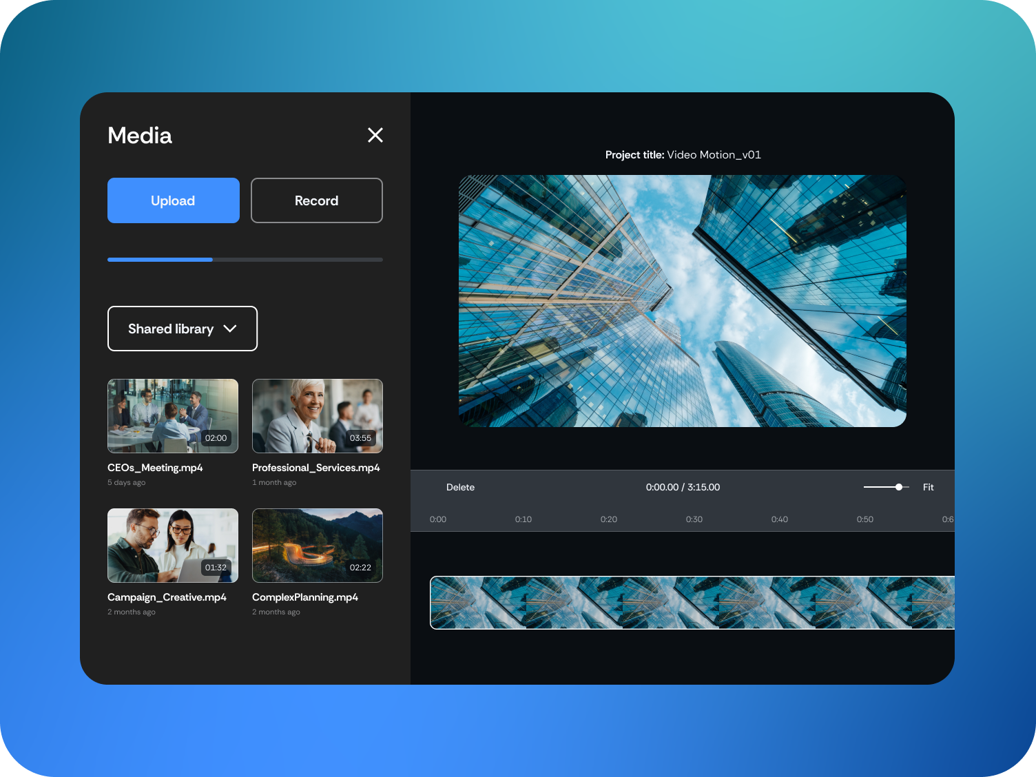 Video & motion graphics