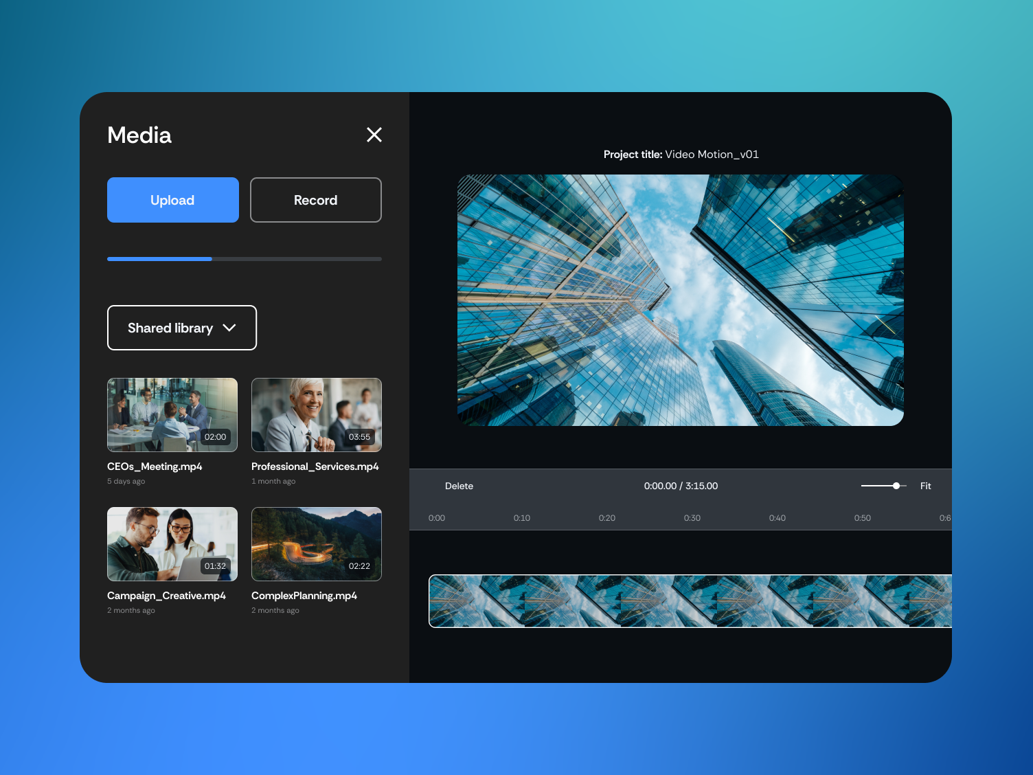 Video & motion graphics